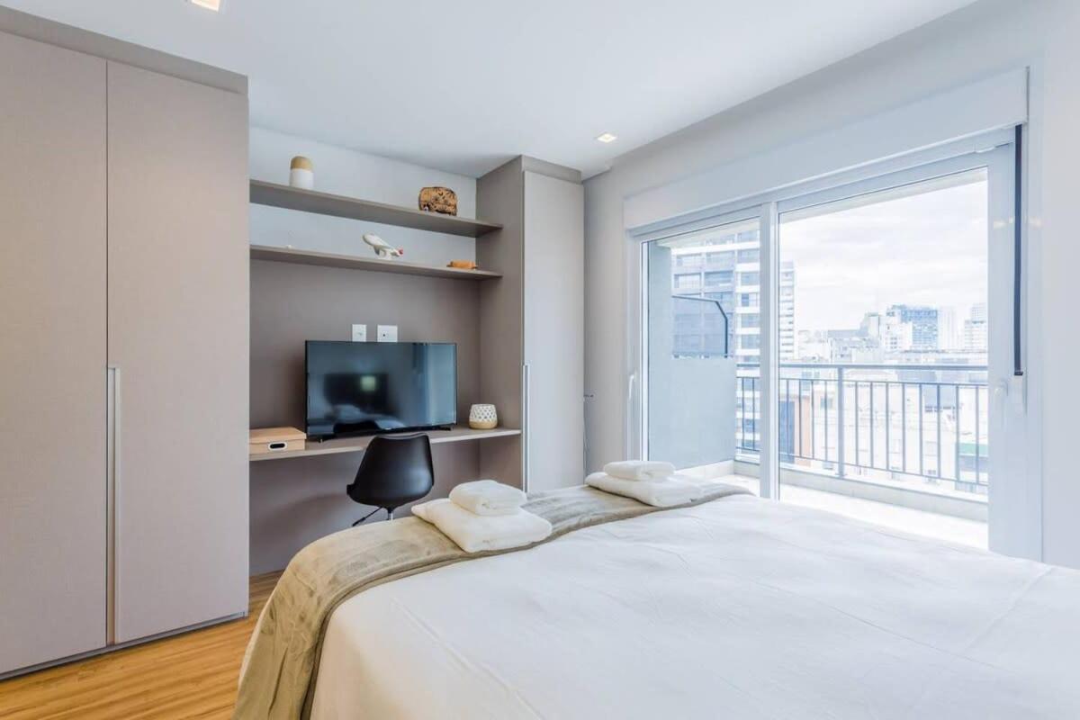 Апартаменты Bhomy Bela Vista Moderno E Pratico Apm1207 Сан-Пауло Экстерьер фото